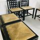 Suite of 6 chairs "Hill House" by Charles Rennie Mackintosh, Cassina edition