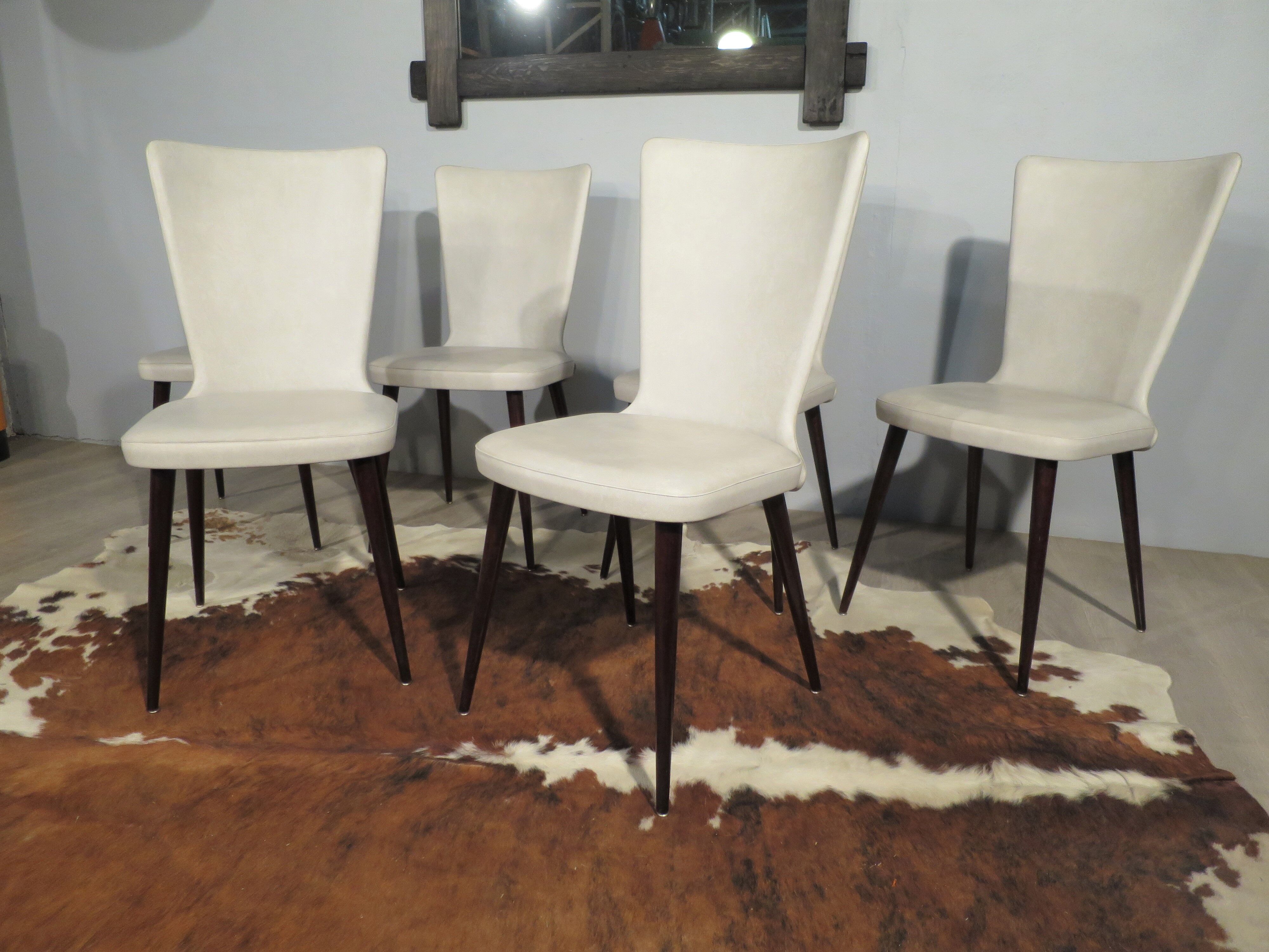 Set of 6 chairs from Salon Corset from 1970
