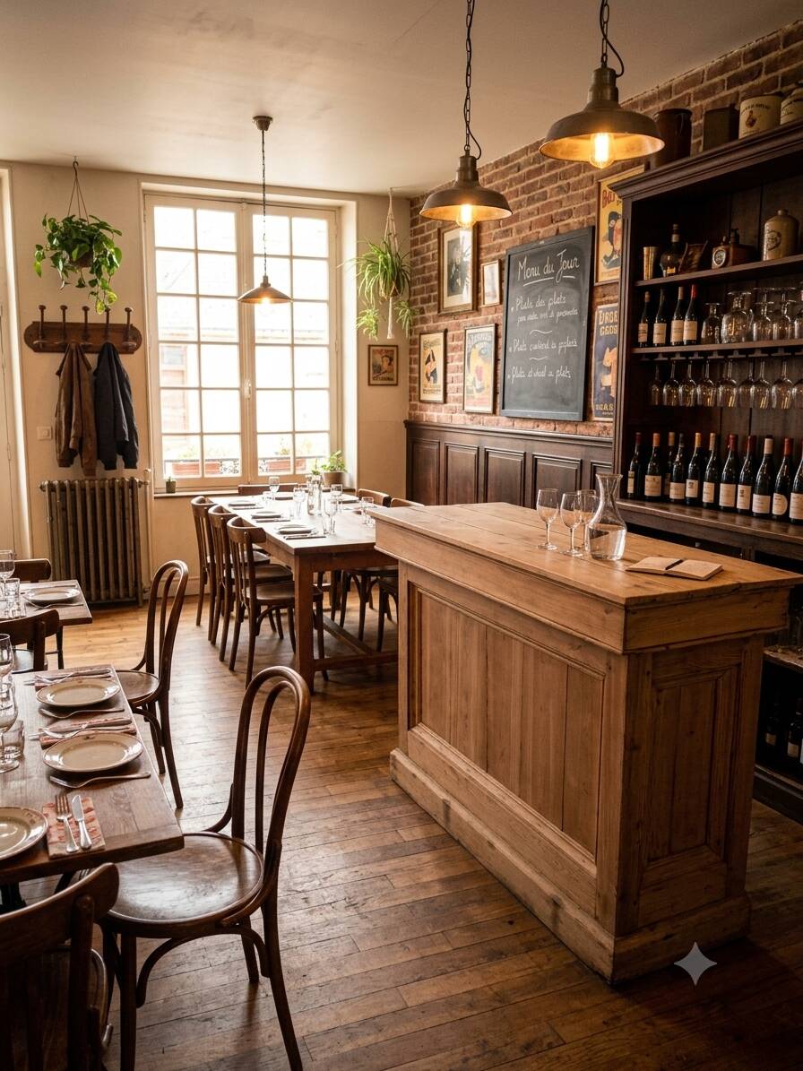 Comptoir ancien
