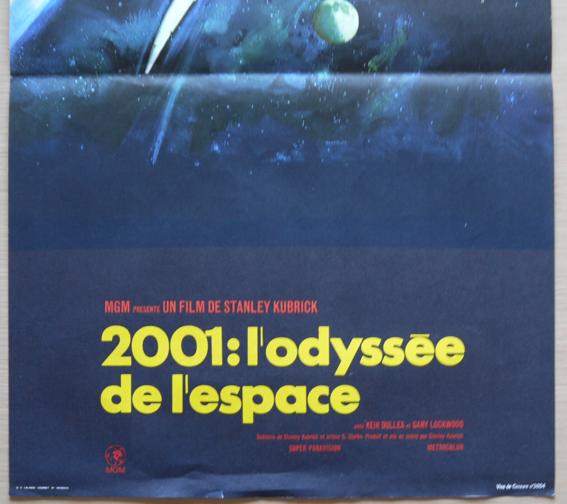 Affiche cinéma originale "2001 l’odyssée de l