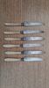 6 small knives from the 19th to early 20th century