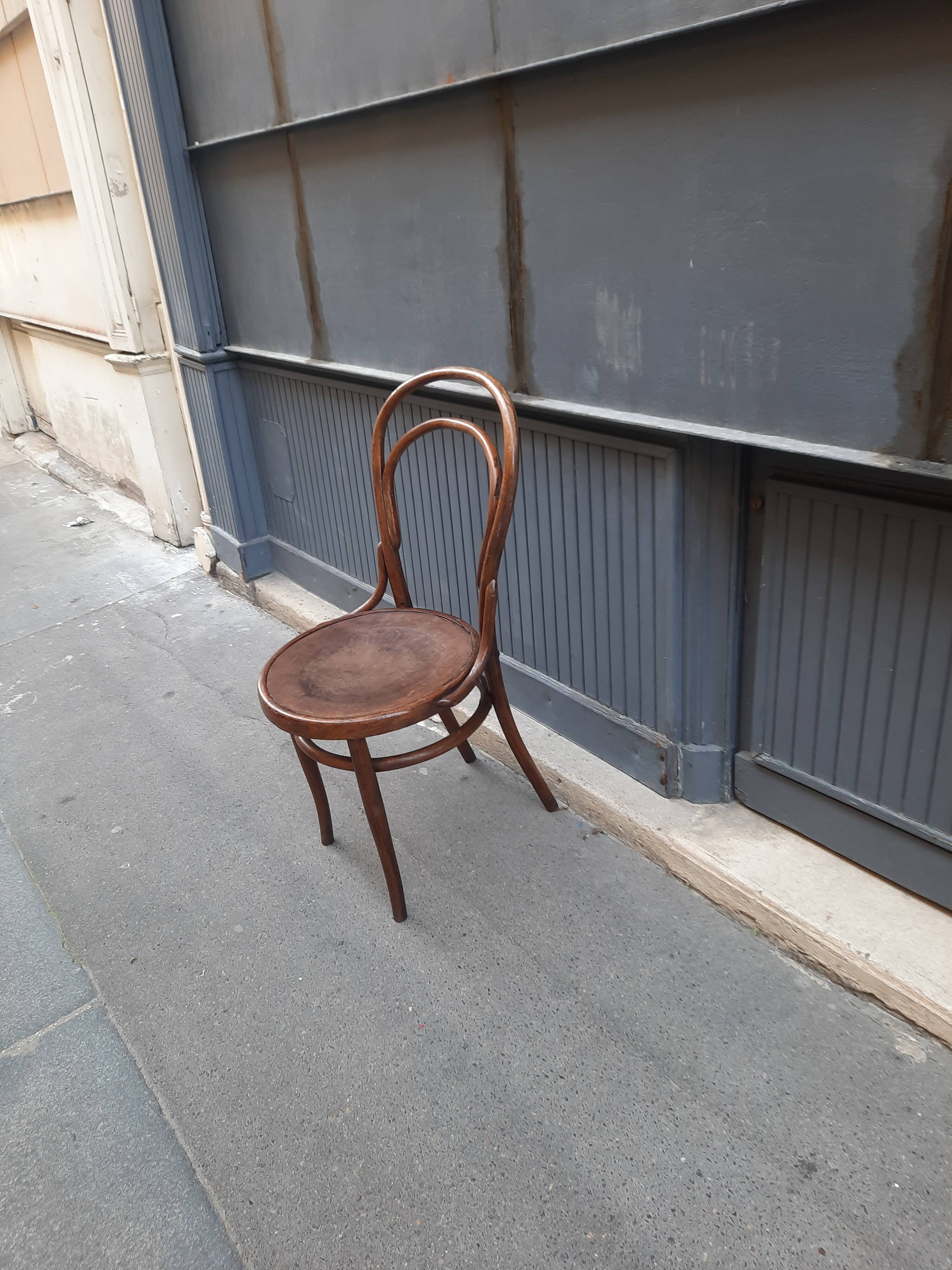 Antique bistro chair