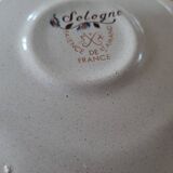 5 cups and saucers St Amand earthenware