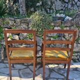 Paire de fauteuils de style Empire
