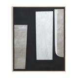 "Trio", original abstract oil painting