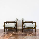 Fauteuils Mid-Century par Zenon Bączyk, années 1960, lot de 2