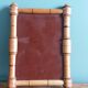 Wooden framed mirrors