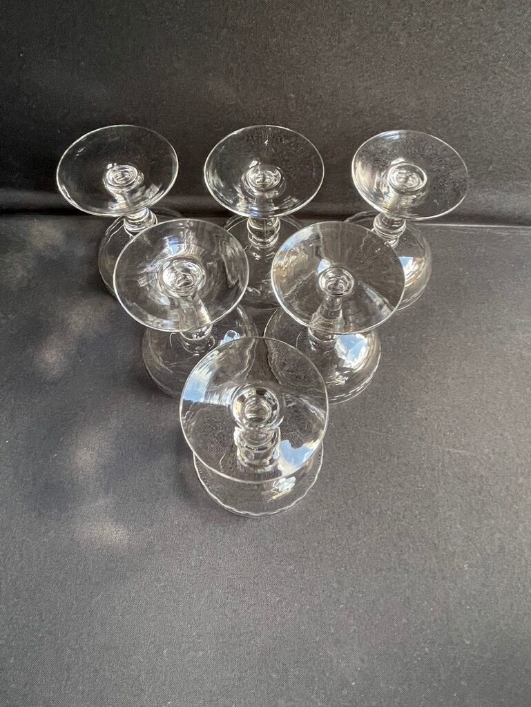 Champagne or cherry glasses - Art Nouveau