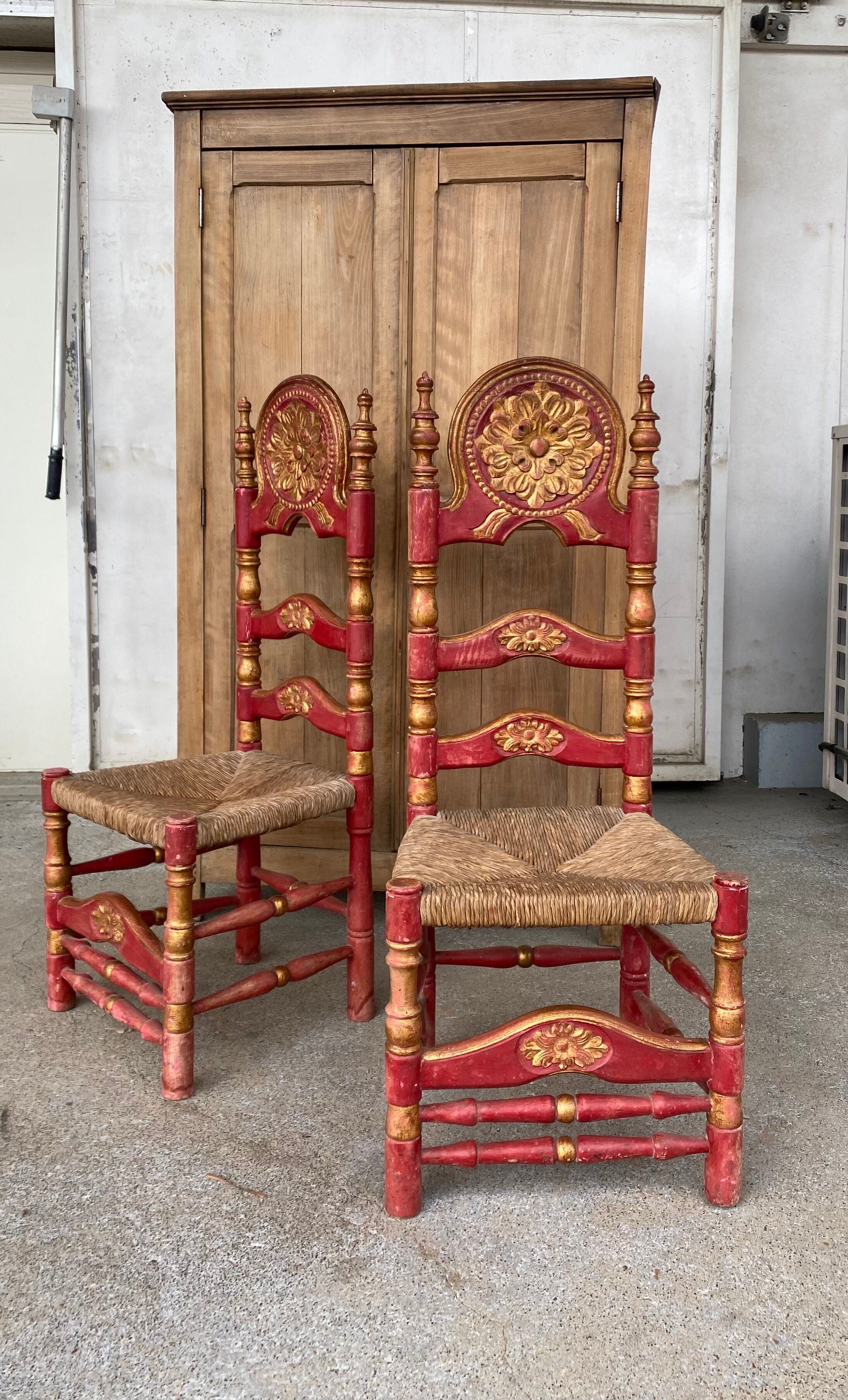 Pair of Spanish chairs