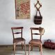 Paire de chaises bistrot en bois signées Thonet, années 1940