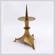 Bougeoir Art Déco en bronze doré, vers 1930