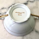 Set of 12 bowls with 2 porcelain handles
