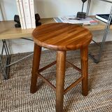 Vintage pine stool