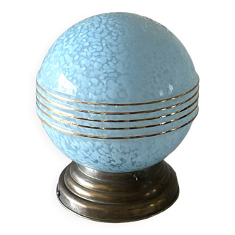 Clichy glass globe table lamp