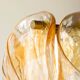 Mid century Murano 'Torciglione' Glass Chandelier by Mazzega, Italy 1970s
