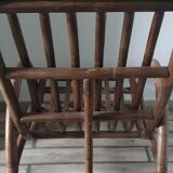 Rattan armchair