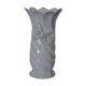 White ceramic vase Bassano deco knot