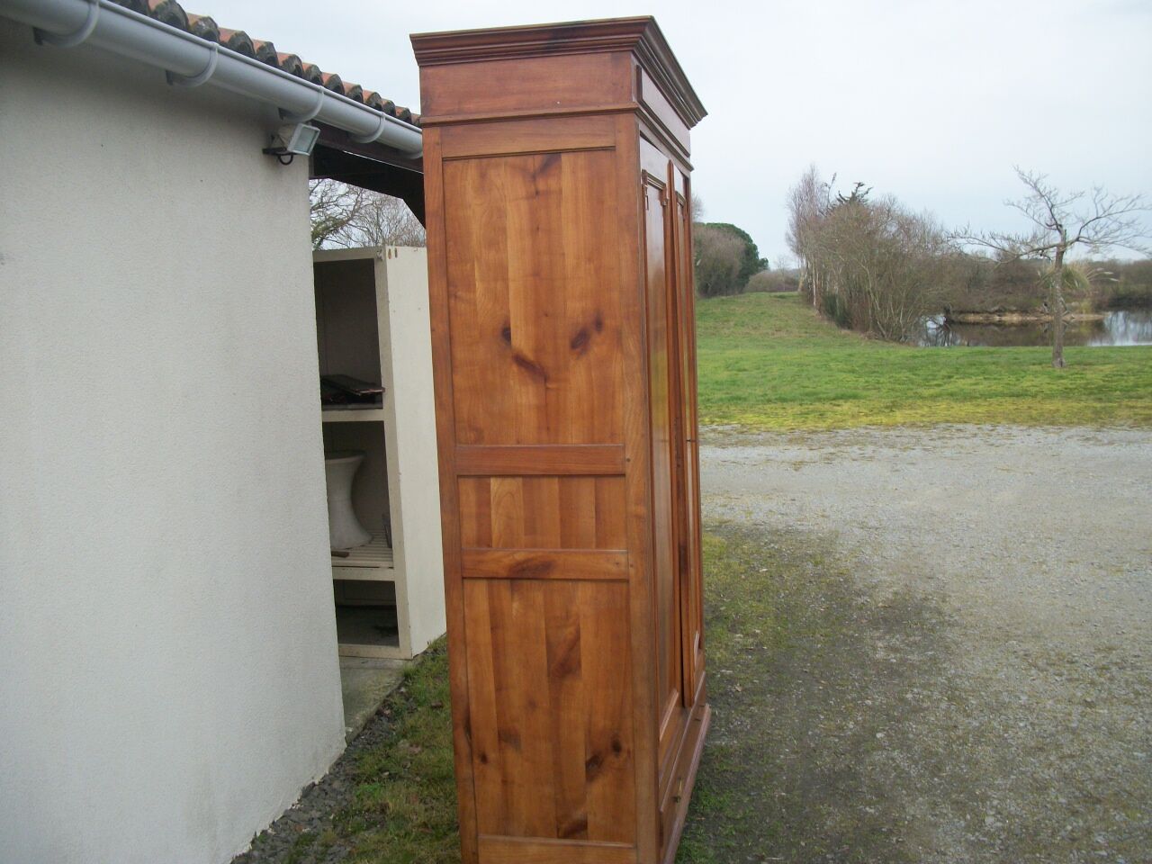 Cherry wood cabinet