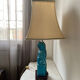 Lampe vintage céramique Hollywood Regency