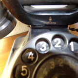 Siemens bakelite phone 40/50s
