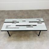 Coffee table 50s mosaic vintage ceramic
