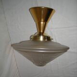 Lustre toupie des années 40 - 50