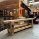 Very large workbench from the early 20th century.