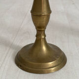 Pair of brass candlestick holders.