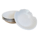 Vintage set of 4 shell-shaped bowls