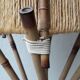 Lampadaire bambou et ficelle