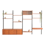 4-Bay wall unitkl  by P. Cadovius, Denmark, 1960's