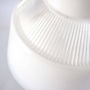 Holophane white glass suspension