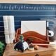 Porte courrier bois et laiton