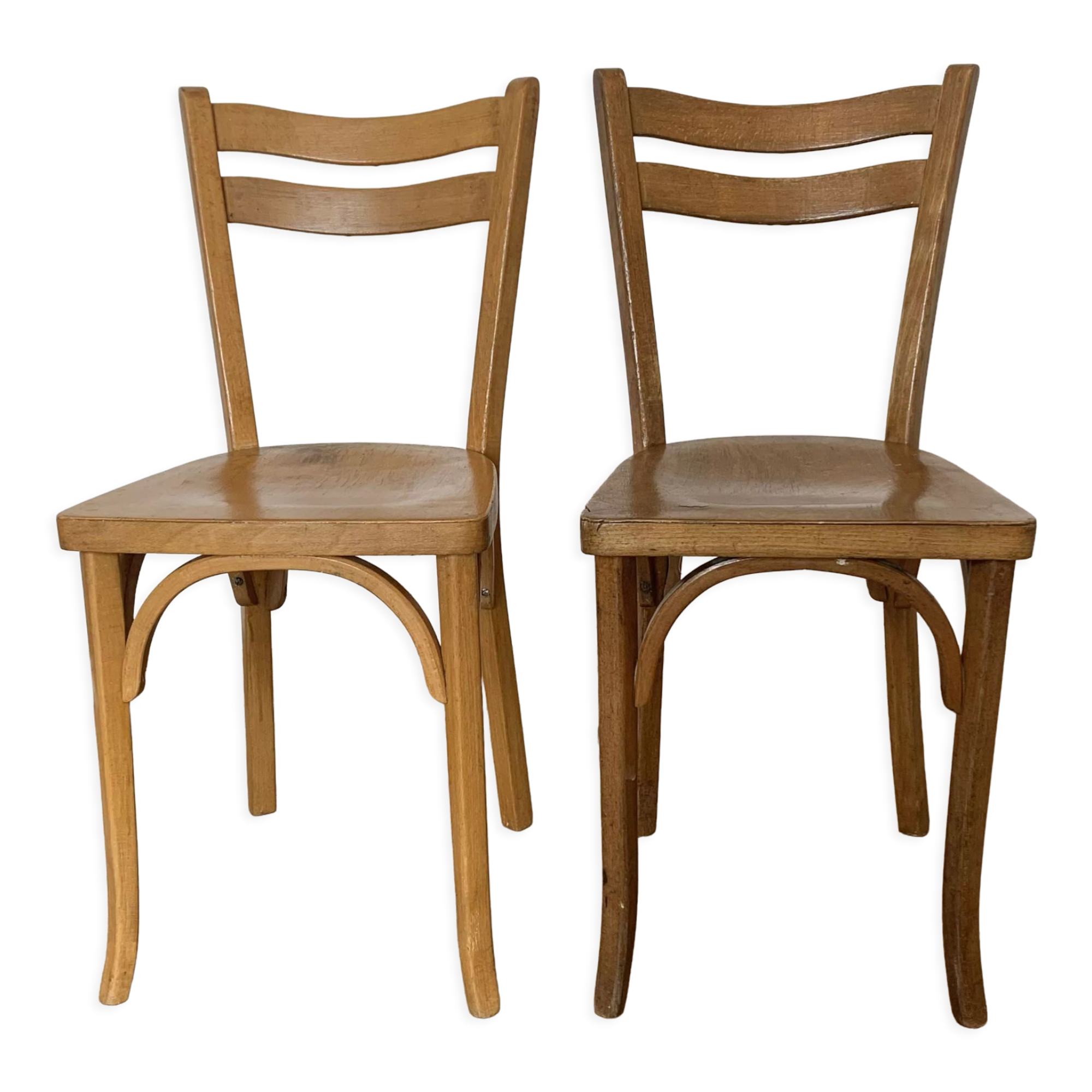 Pair of Baumann chairs n°19