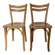 Pair of Baumann chairs n°19