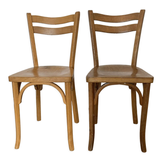 Pair of Baumann chairs n°19