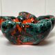 Starfish vallauris ceramic trinket tray, 20th century