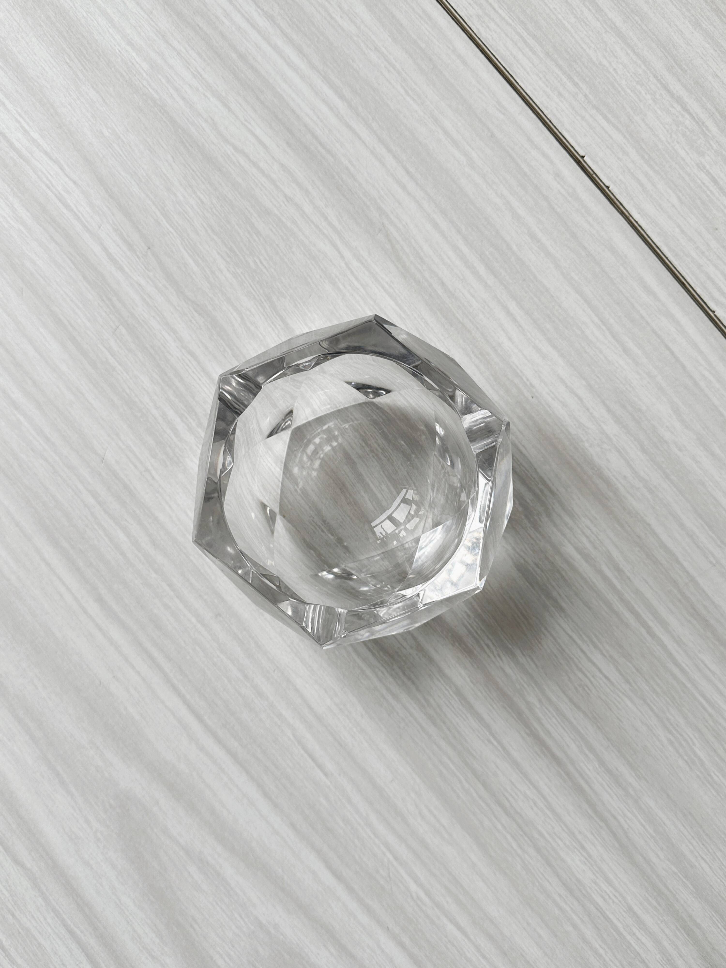 Crystal ashtray