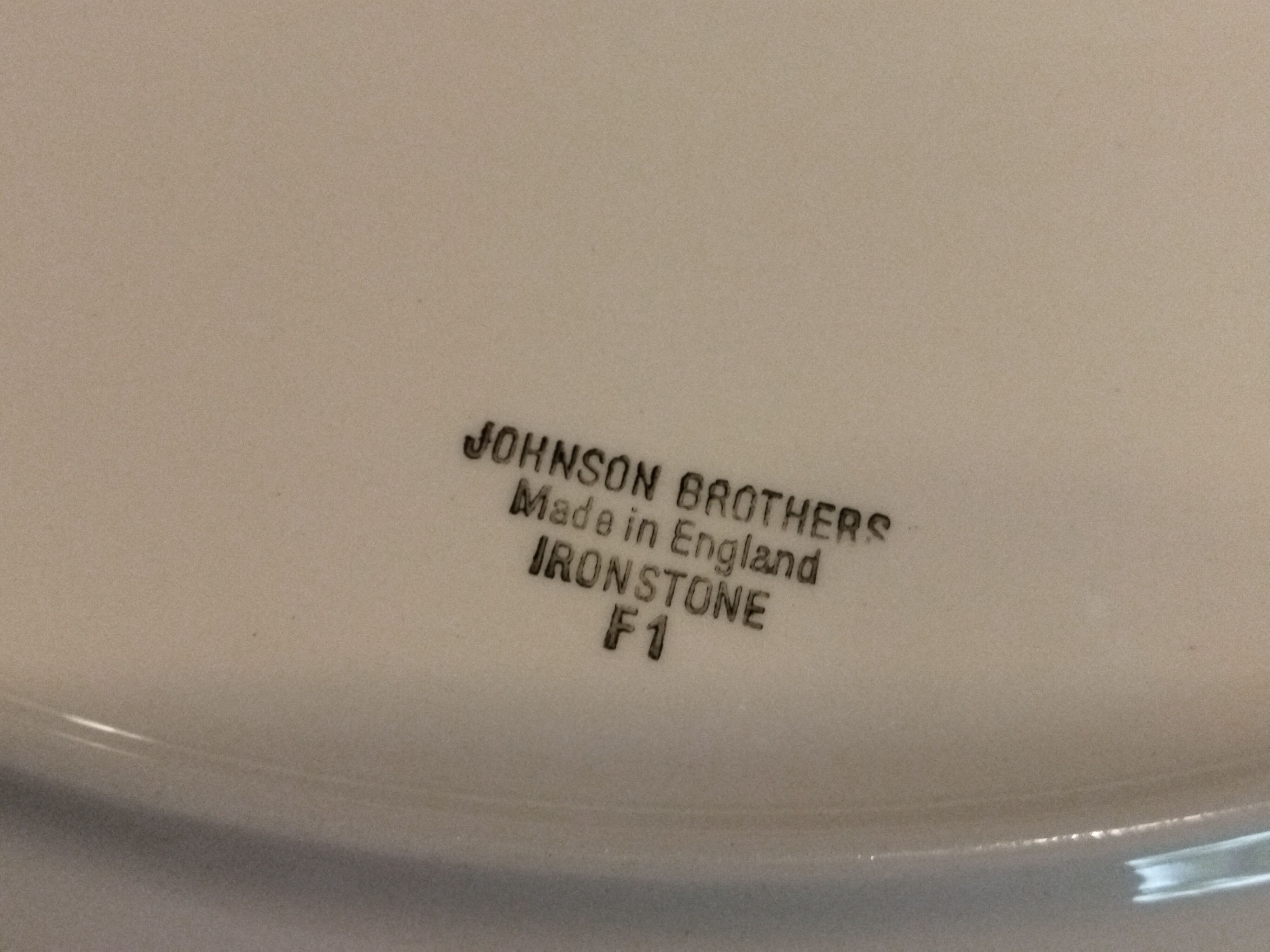 Johnson Bros "Heritage" English Dishes