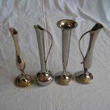 Silver metal soliflores