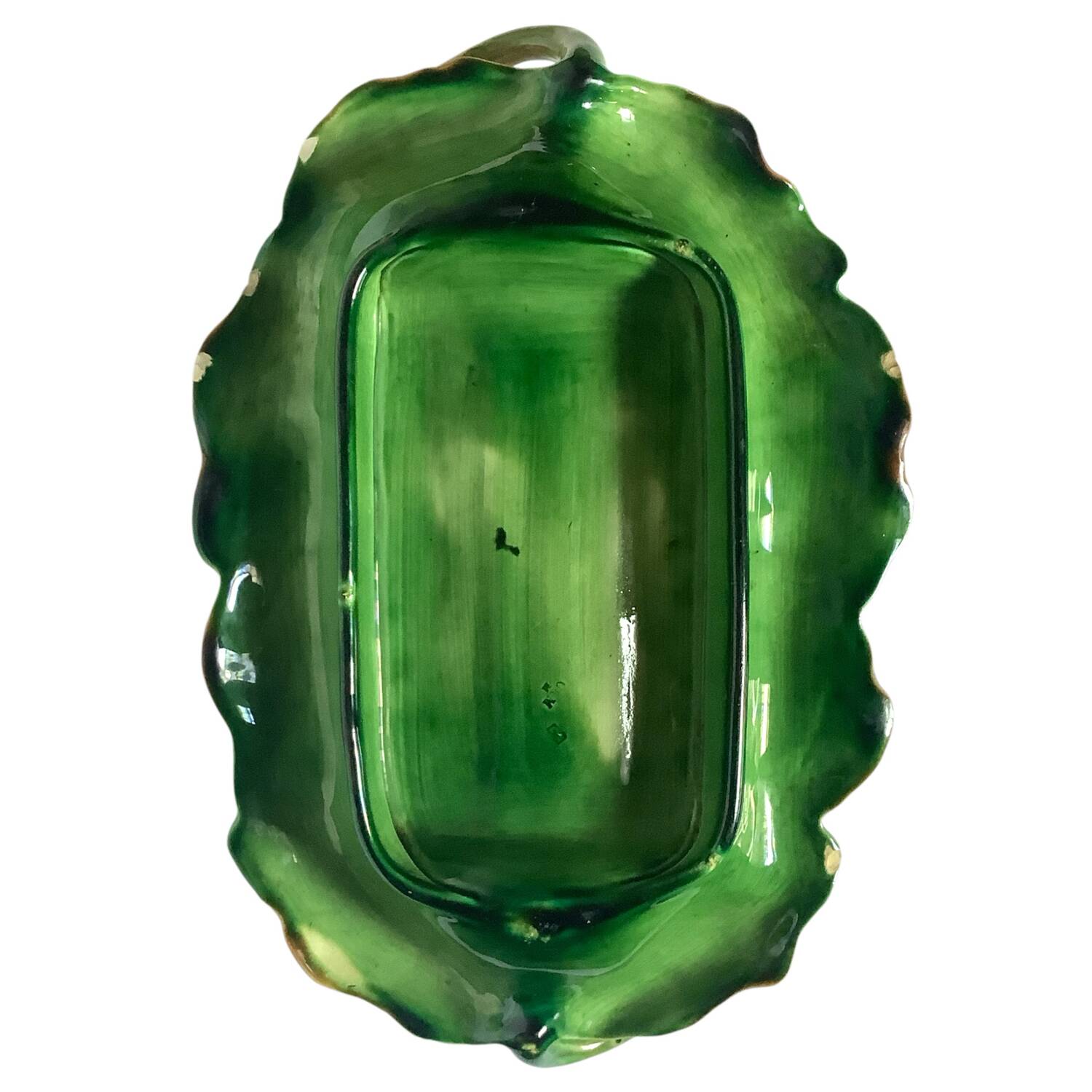 Asparagus barbotine dish