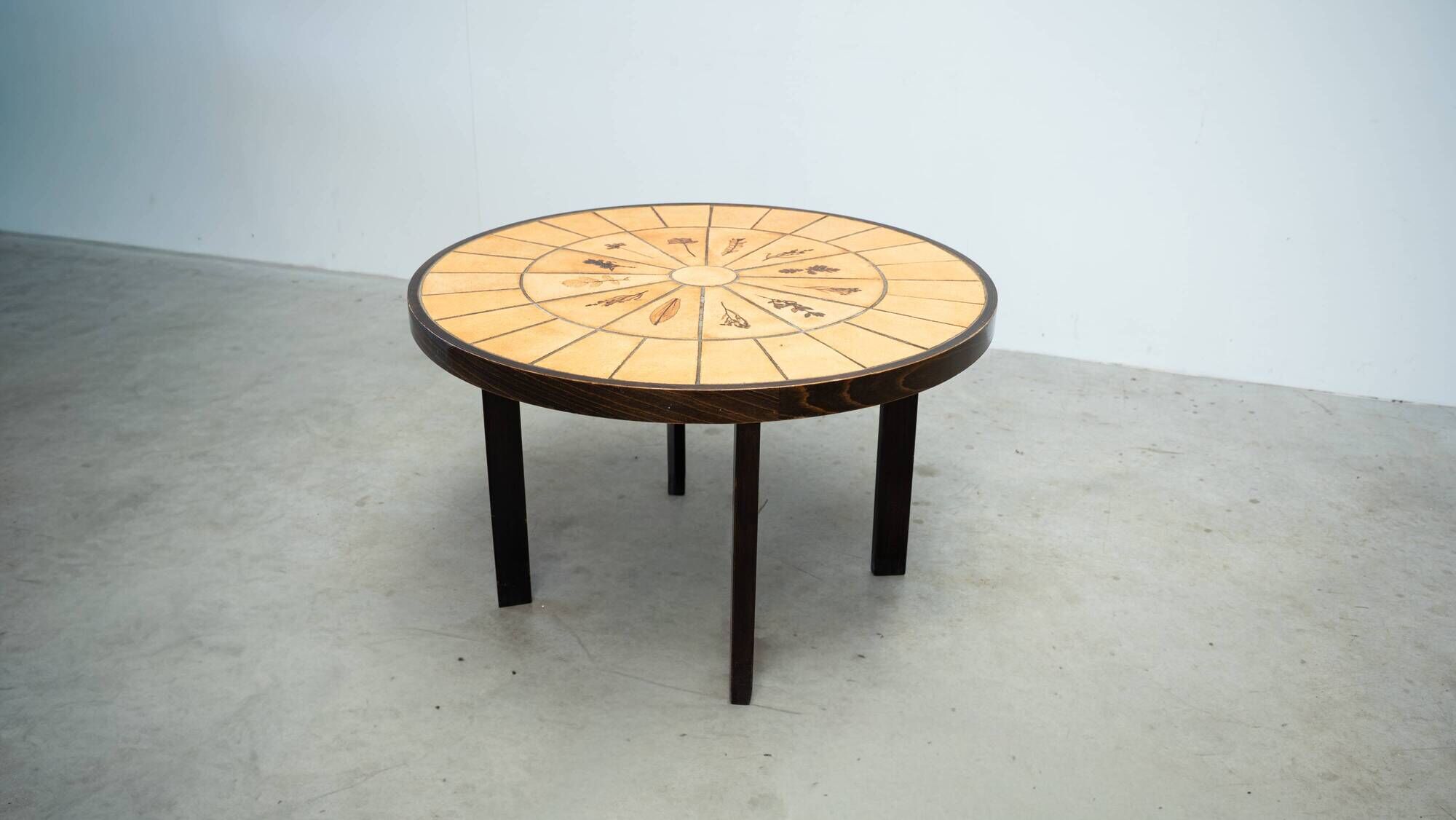 Rare Roger Capron dining table