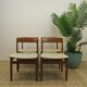 Set of 8 mid-century teak chairs, Denmark 1960.