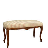 Walnut duet stool