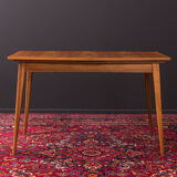 Walnut dining table from the 1950s
