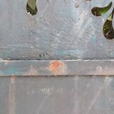 Solid gate, garden iron, H227x110cm, old, exterior door