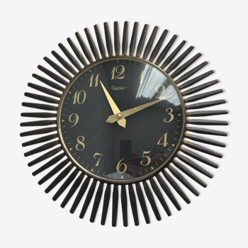 Horloge de mur solaire années 1960