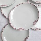 Oval dessert plates Pillivuyt