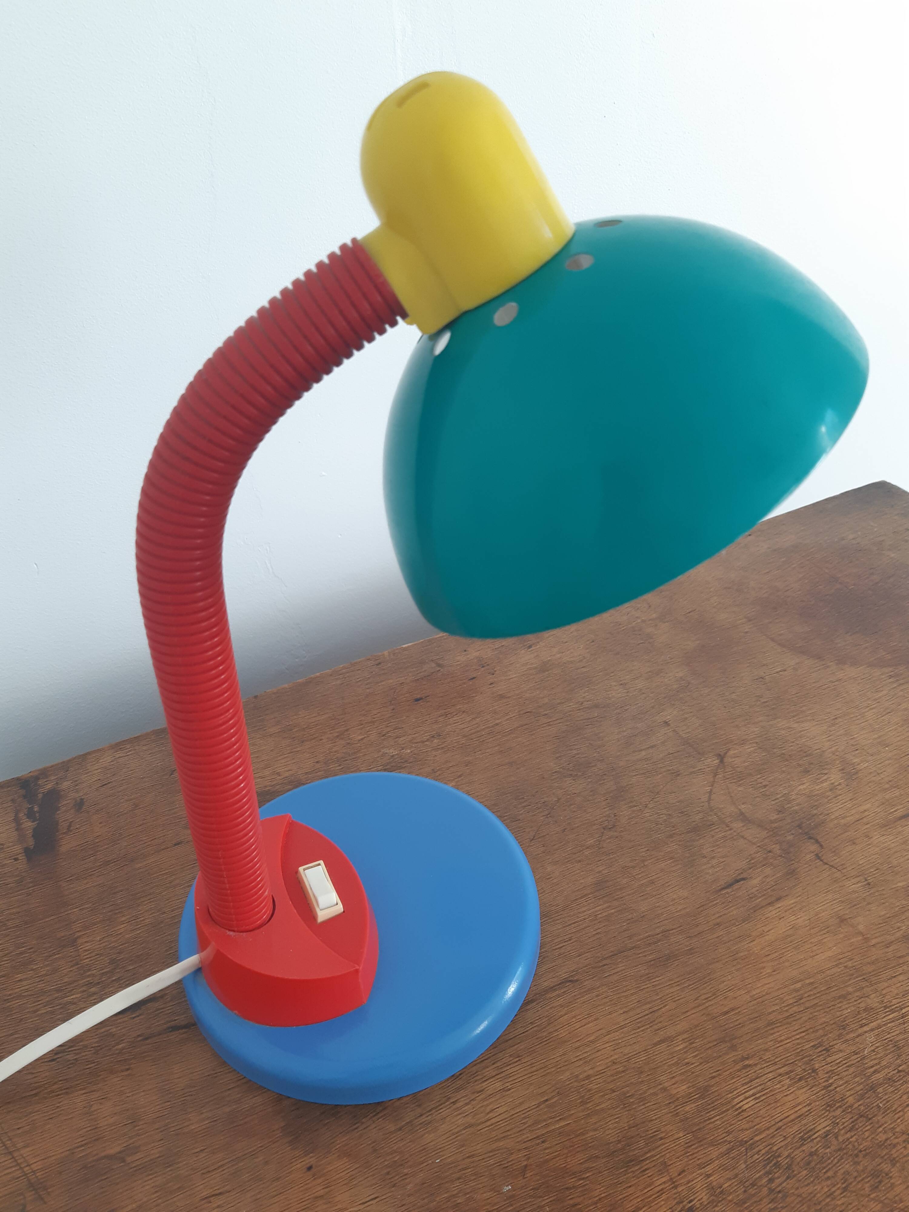 Vintage aluminor bedside lamp