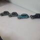 Ancien lot de 4 dinky toys
